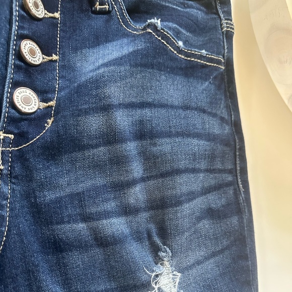 KanCan Chelsea High Rise Jeans - size 7 / 27 Dark Wash - Picture 5 of 10